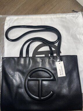Medium shopping bag- black